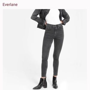 Everlane Black High Rise Skinny Jeans Size 26